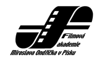 logo Filmové akademie Miroslava Ondříčka.
